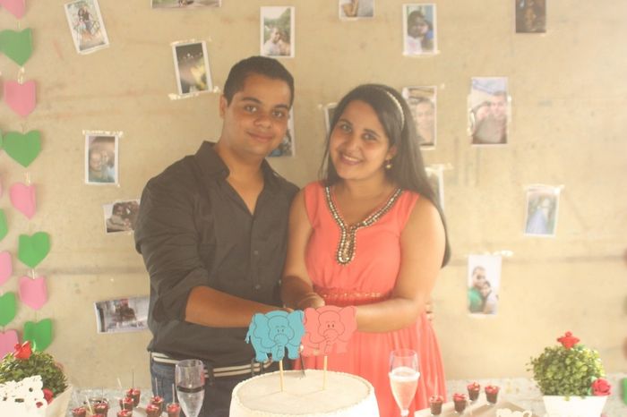 Eu e o noivo