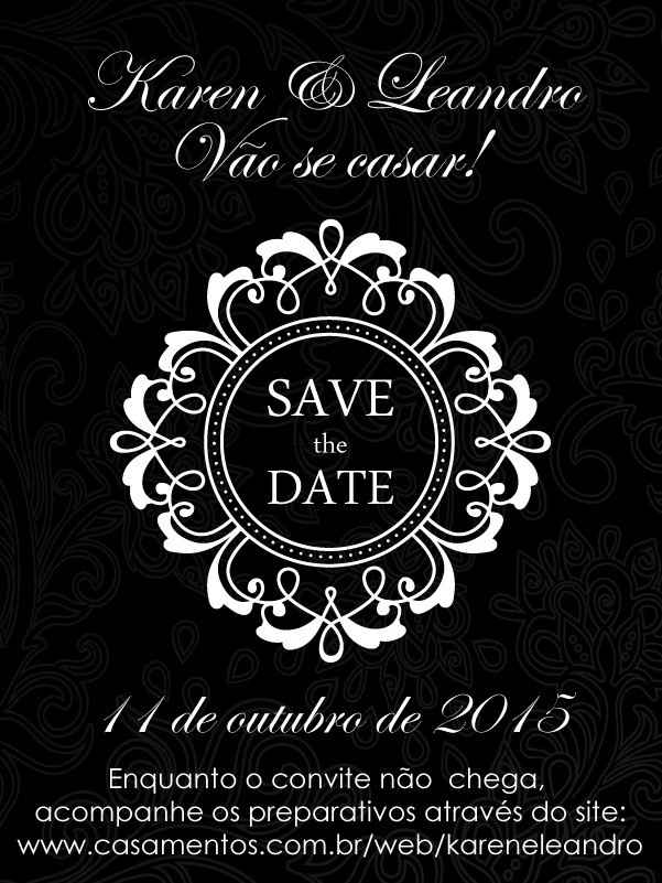 Nosso Save The Date