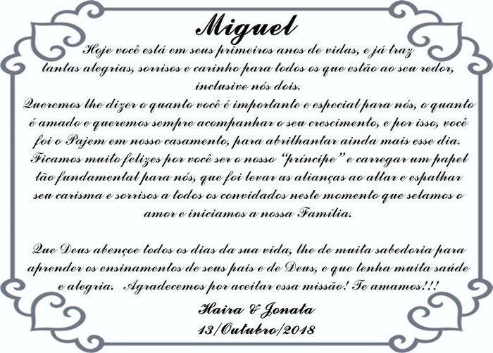 Pajem das Alianças