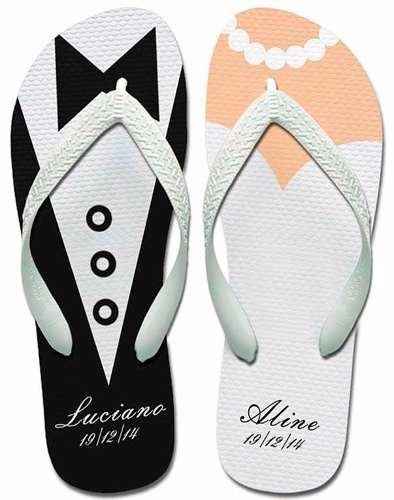 Chinelo para as madrinhas