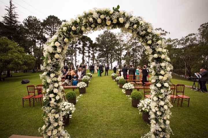 Arco de flores