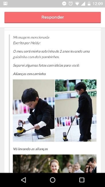 Ideias para entrada das alianças 1