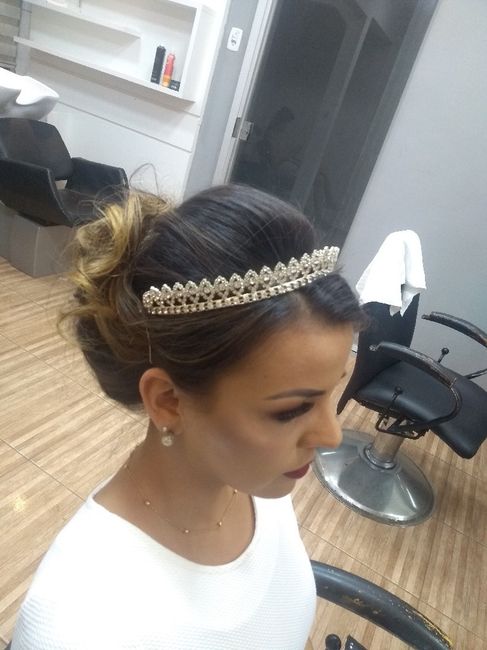 Penteado do casamento - 1