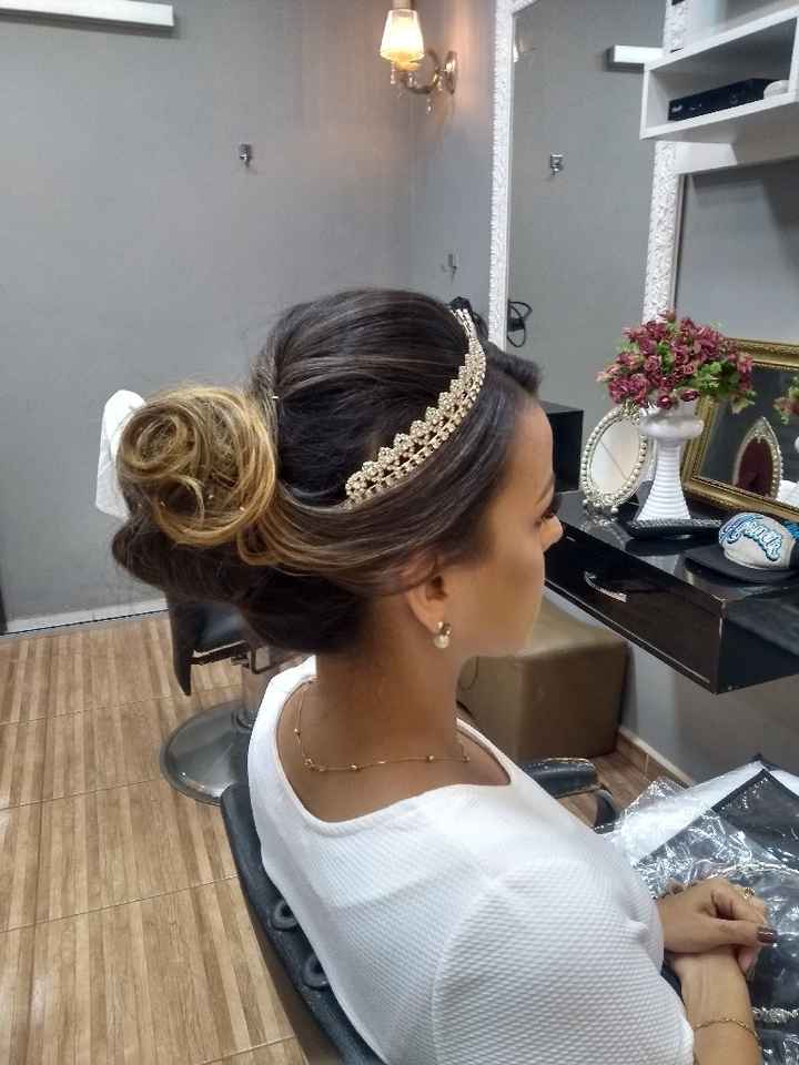 Penteado do casamento - 3