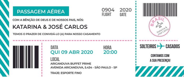 Quanto tempo antes encomendar os convites? - 2