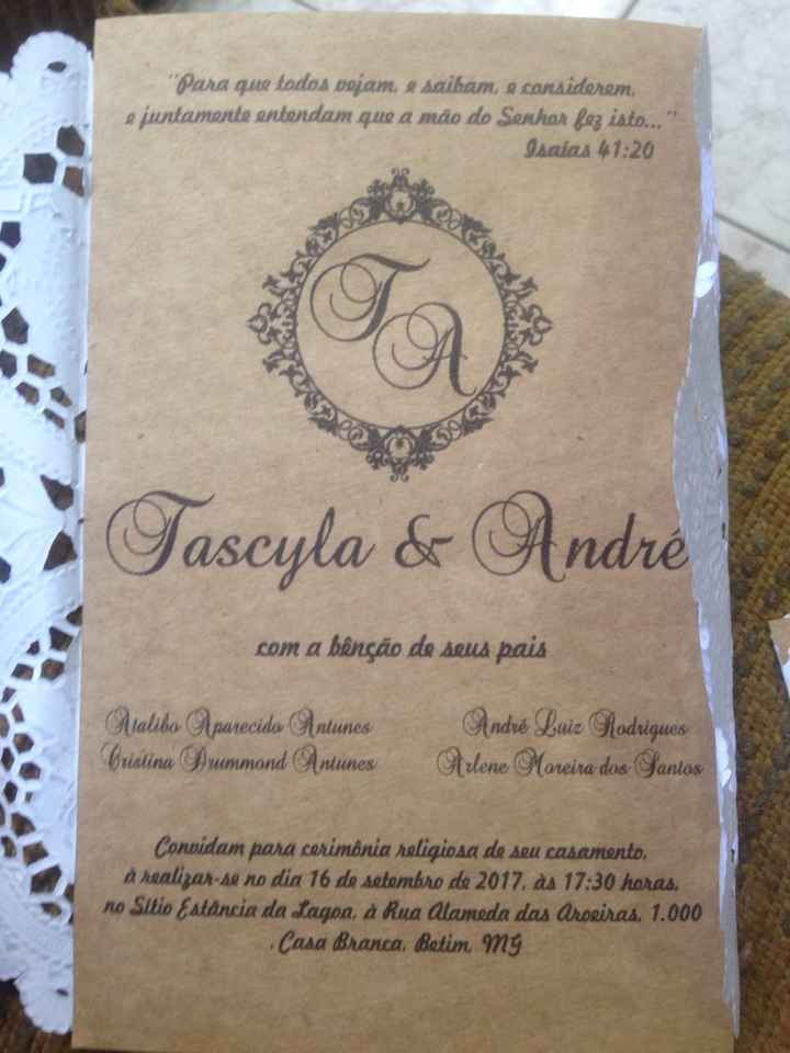 Convite pronto 😌 - 3