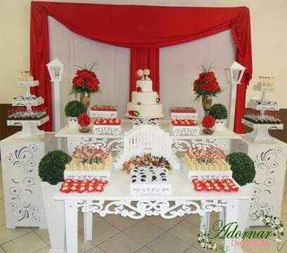 Dúvida mesa do bolo e mesa do doces - 2