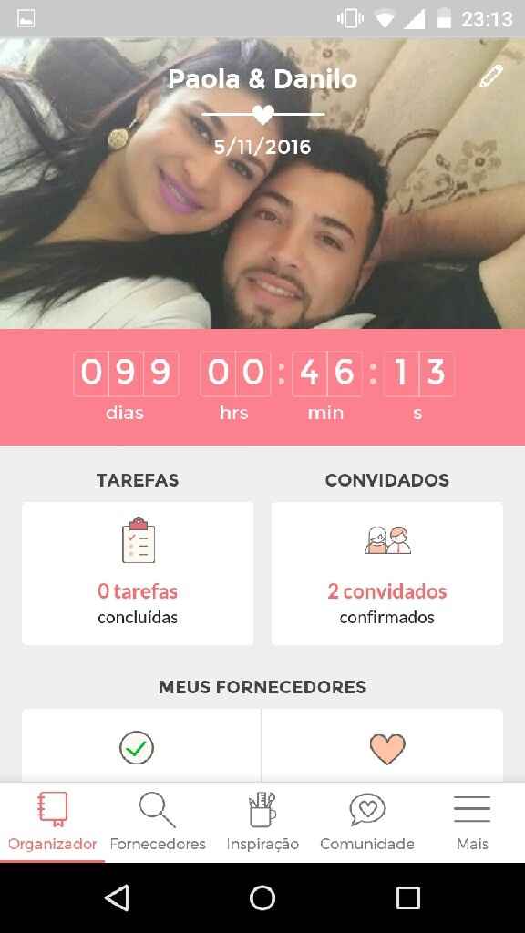 #99 dias...está chegando - 1