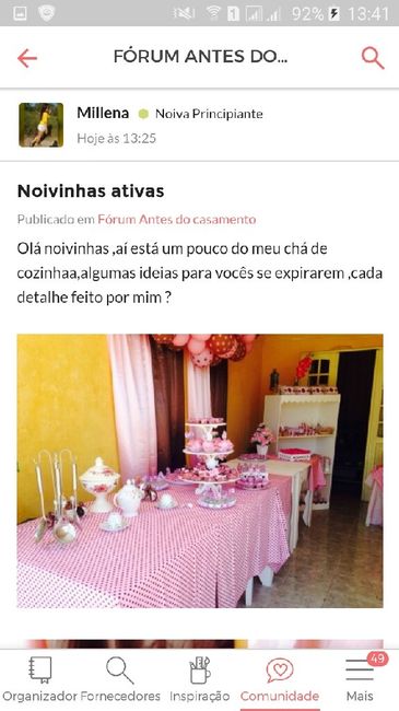 Quem fará chá de panela/cozinha? - 2