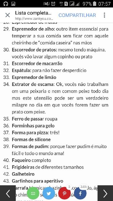 Lista de presente - 5