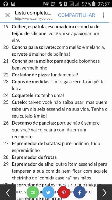 Lista de presente - 6