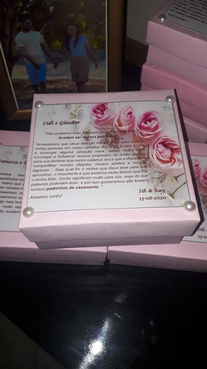 caixinha dos casais casados