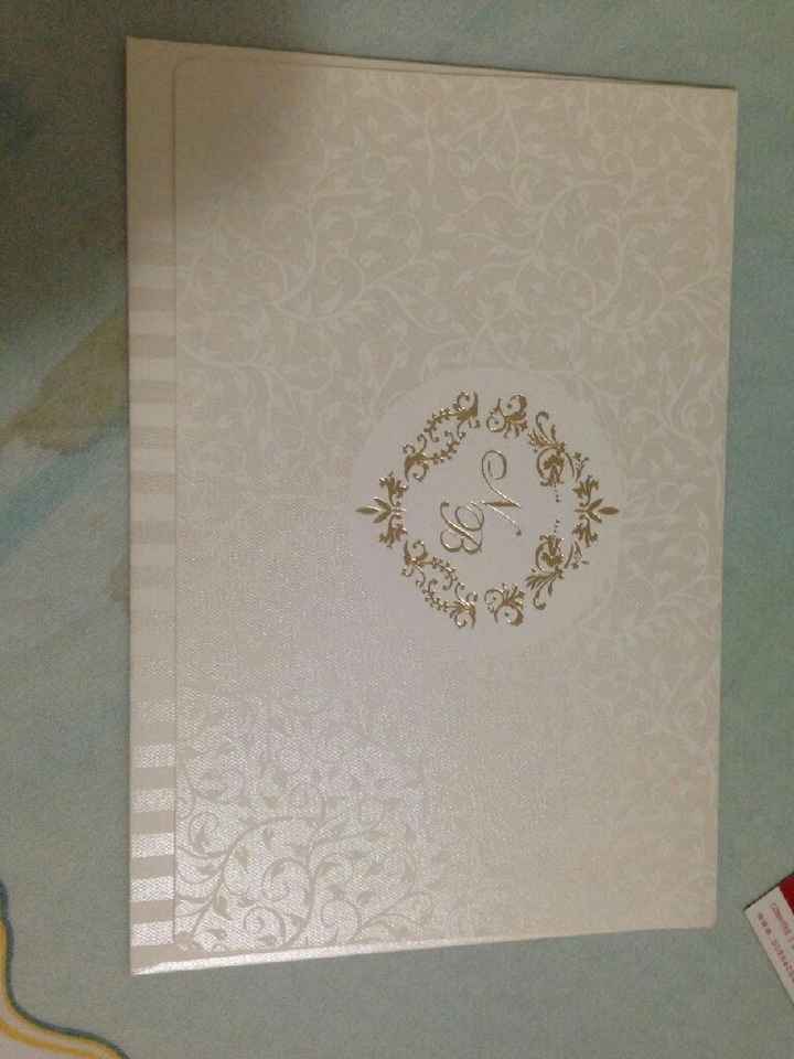 Meu convite de casamento - 1