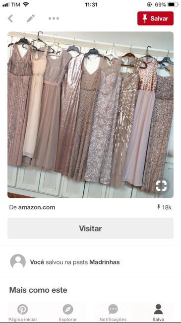 Qual cor para vestido das madrinhas e mães ? 4