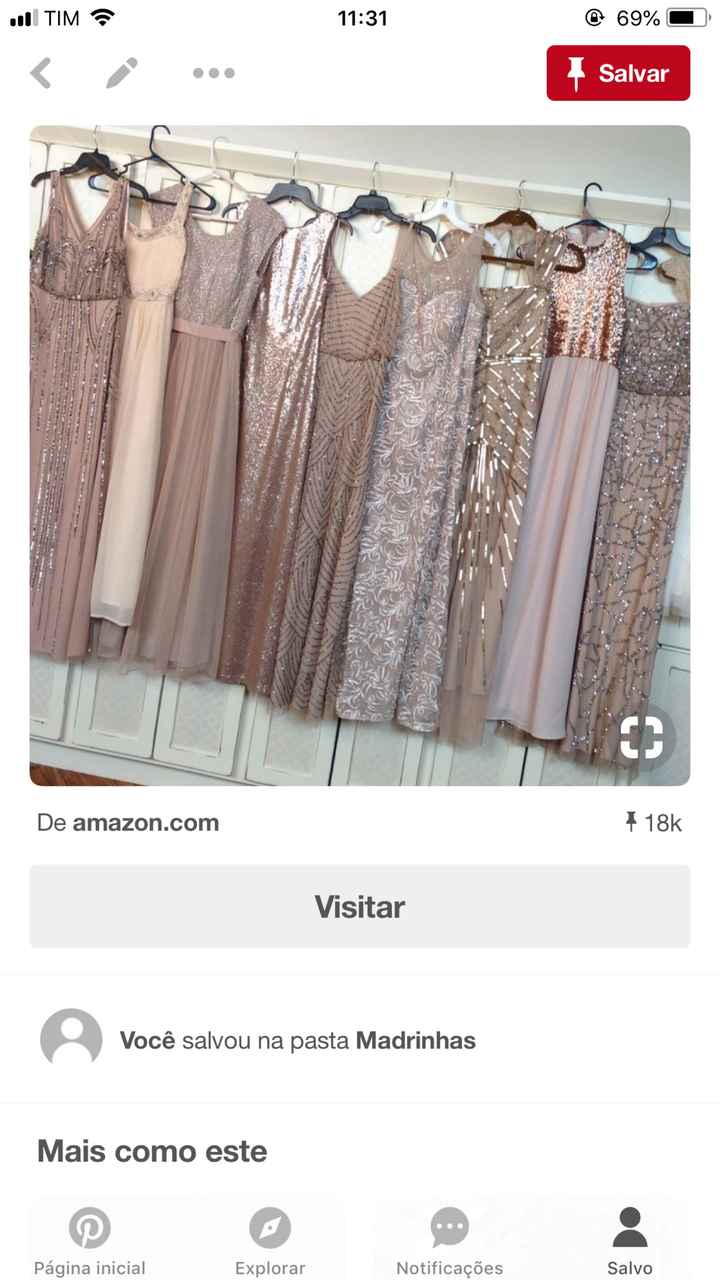 Qual cor para vestido das madrinhas e mães ? - 2