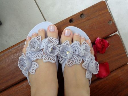 Unhas feitas