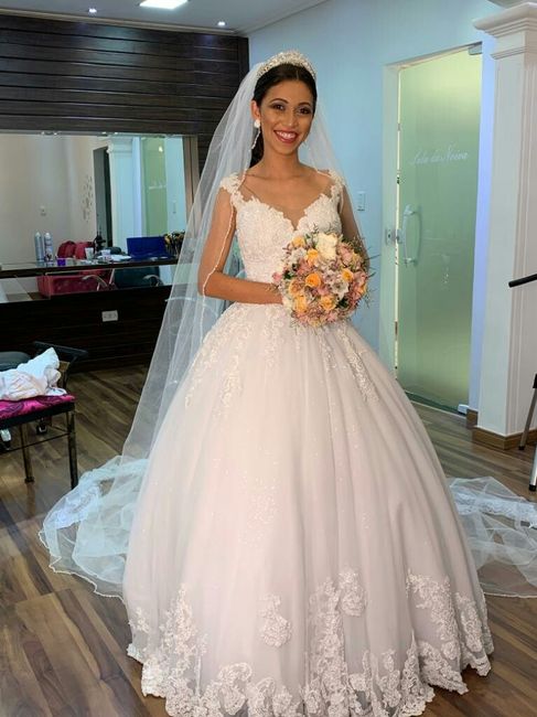 Casamentos reais 2019: o vestido (frente) 9
