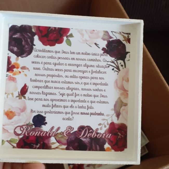 caixinhas dos padrinhos finalmemte Finalizadas! 5