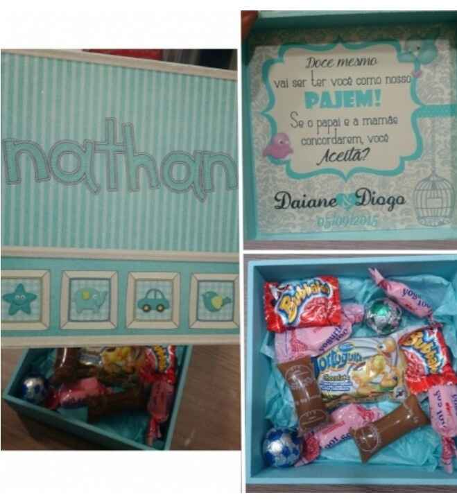 Oque dar para os pajem? - 1