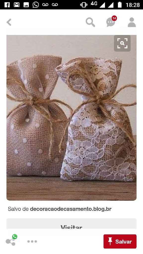 Lembrancinhas para convidados e padrinhos - 4