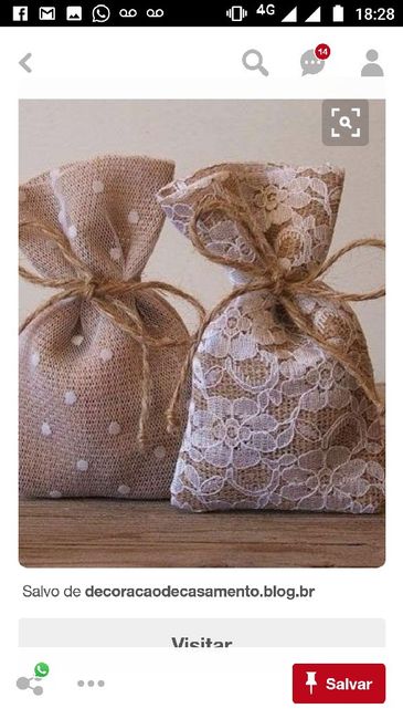 Lembrancinhas para convidados e padrinhos - 4