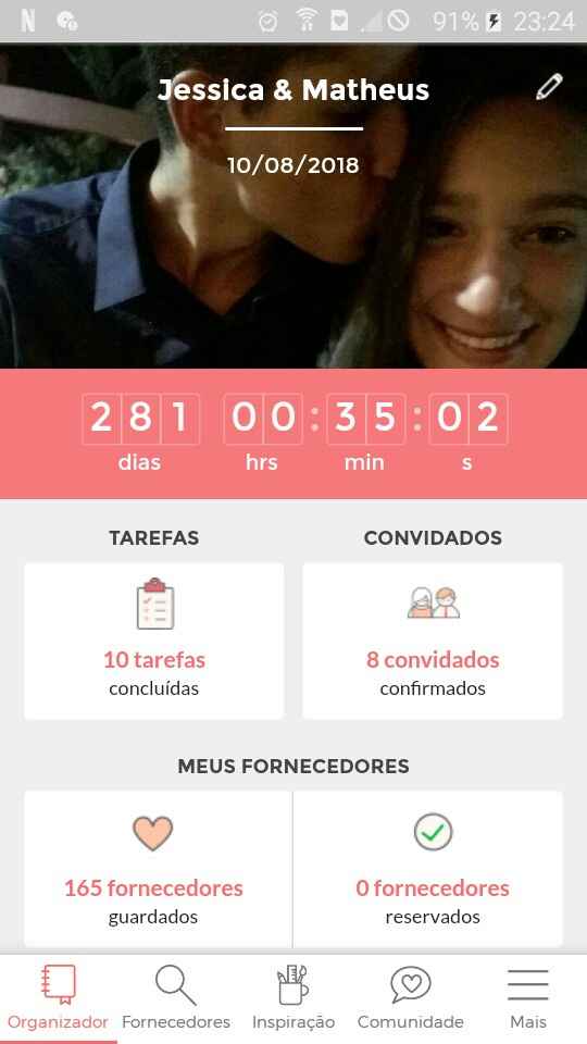  Quantos dias faltam para o casório de vocês? - 1