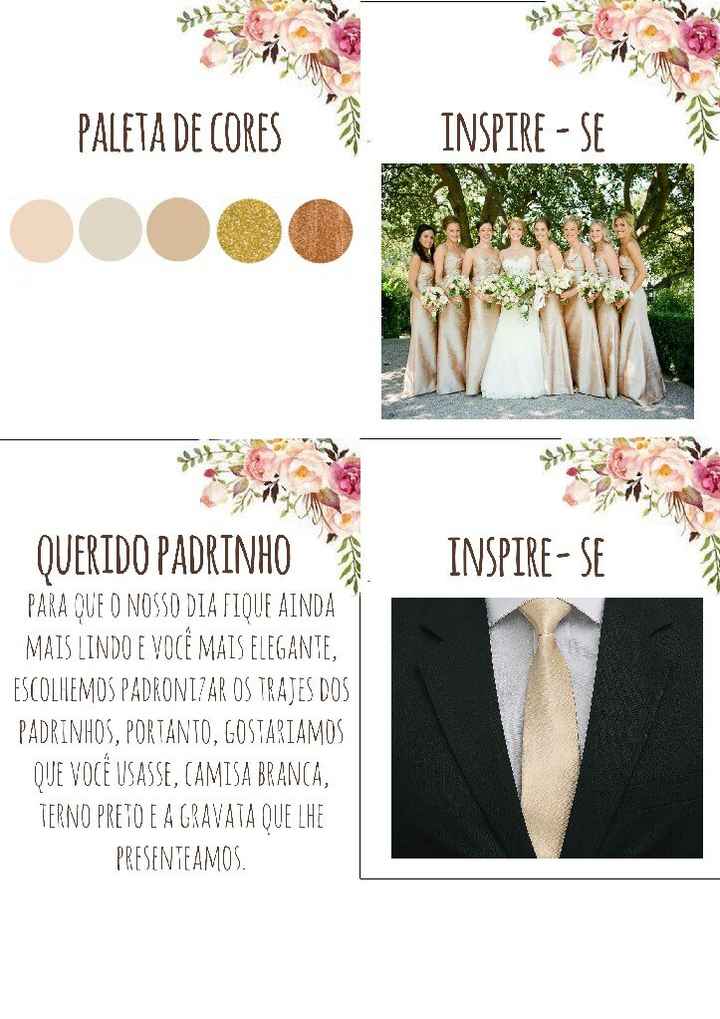 Manual dos padrinhos #vemver #noivinhaseconomicas - 4