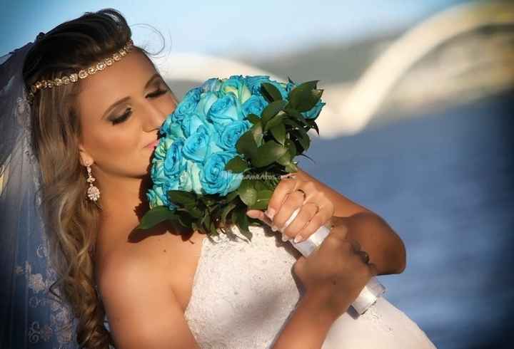 Inspiração Buquê Azul 2