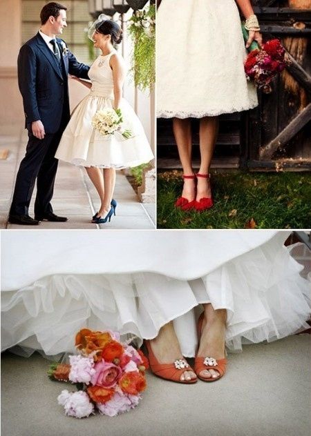 Sapatos - a cor do casamento diz tudo (serão azuis)