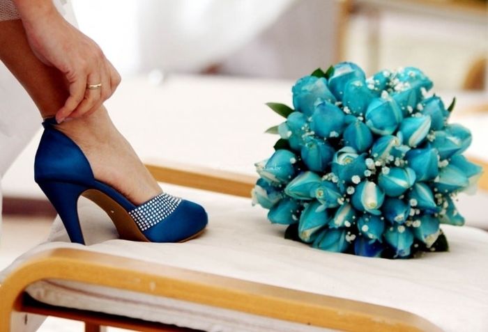 Inspiração Buquê Azul