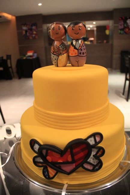 CHÁ DE PANELA - INSPIRAÇÃO ROMERO BRITTO