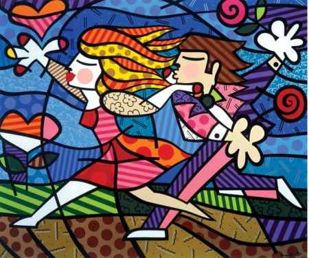 CHÁ DE PANELA - INSPIRAÇÃO ROMERO BRITTO
