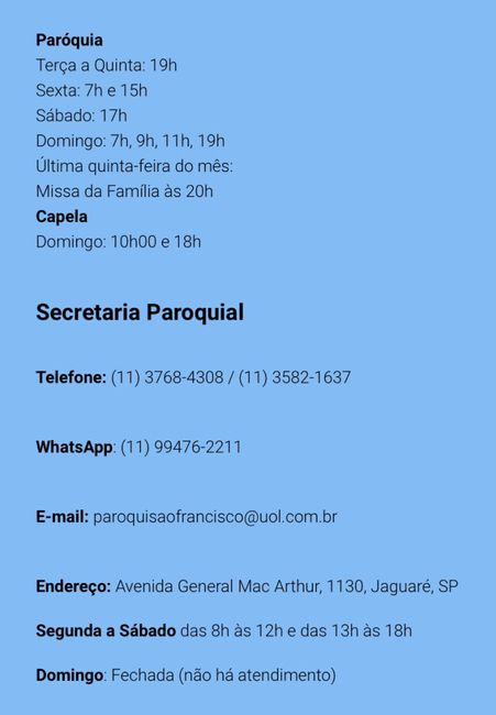 Igrejas em Osasco 1