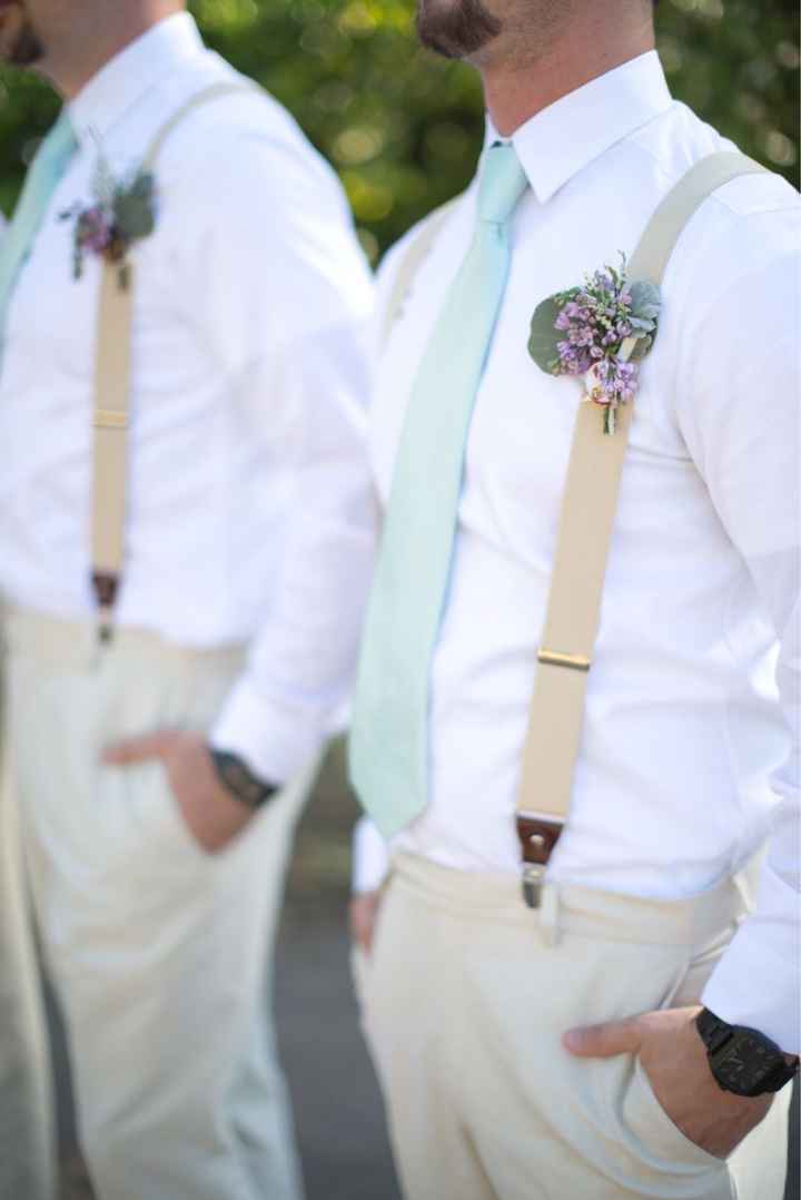 Casamento Lavanda com verde menta - 2