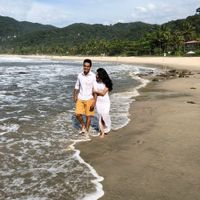 foto na praia nao falta