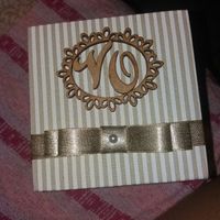 Convite dos padrinhos, daminhas e pajem - 2