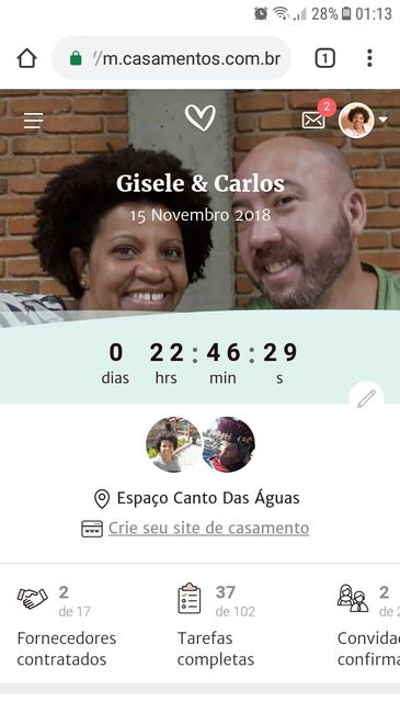 Agora é só uma questão de horas!! 
