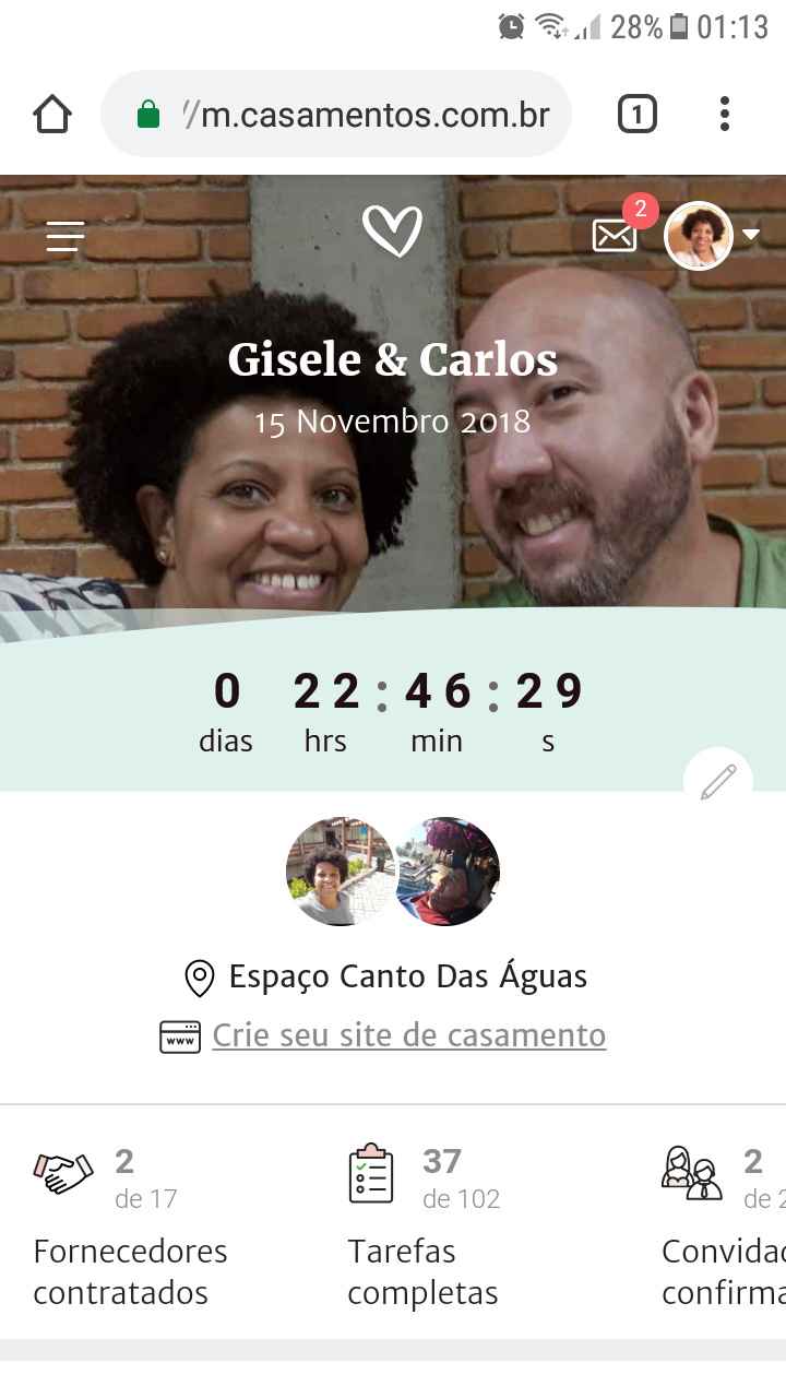 Agora é só uma questão de horas!! 