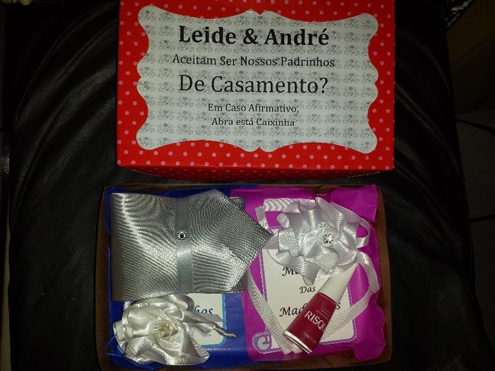 Convite Casal Padrinhos