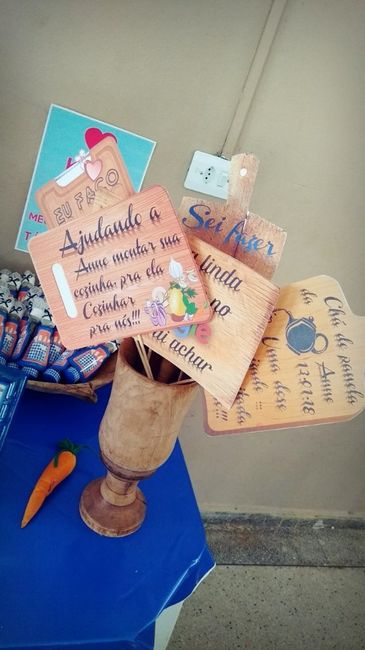 Plaquinhas para as fotos!