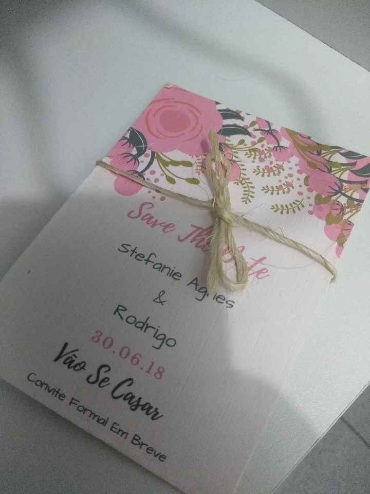  Meu Save the Date Diy - 1