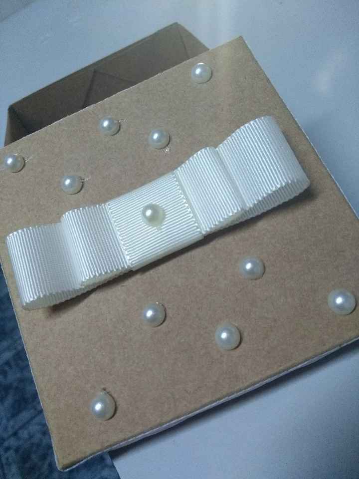  Caixinhas de Kraft para o convite dos Pais - 1
