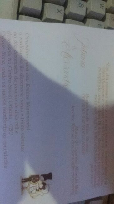 Meus convites de casamento - 3