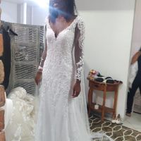 Experimentando vestido - 2