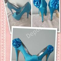 Sapato azul tiffany - 1