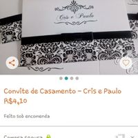 Meu convite de casamento - 1