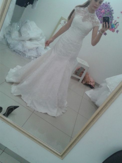 Meu vestido de noiva- primeira prova, vem ver- casamento keyse&tardelly - 2