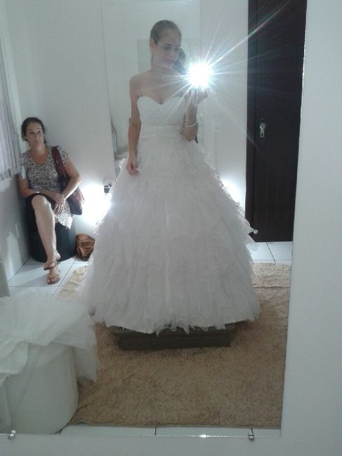 Meu vestido de noiva- primeira prova, vem ver- casamento keyse&tardelly - 5