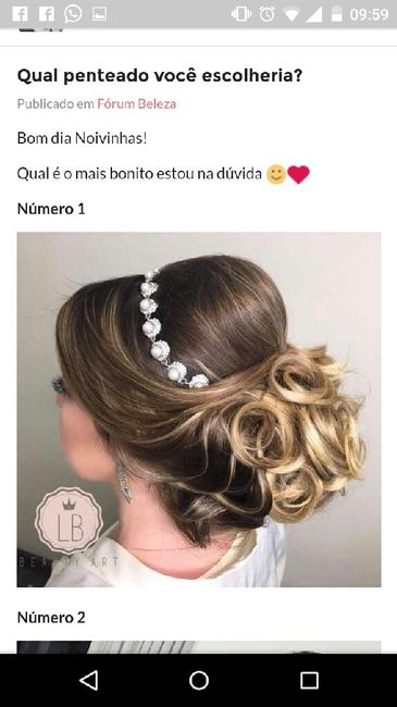 Dica de penteados - 1
