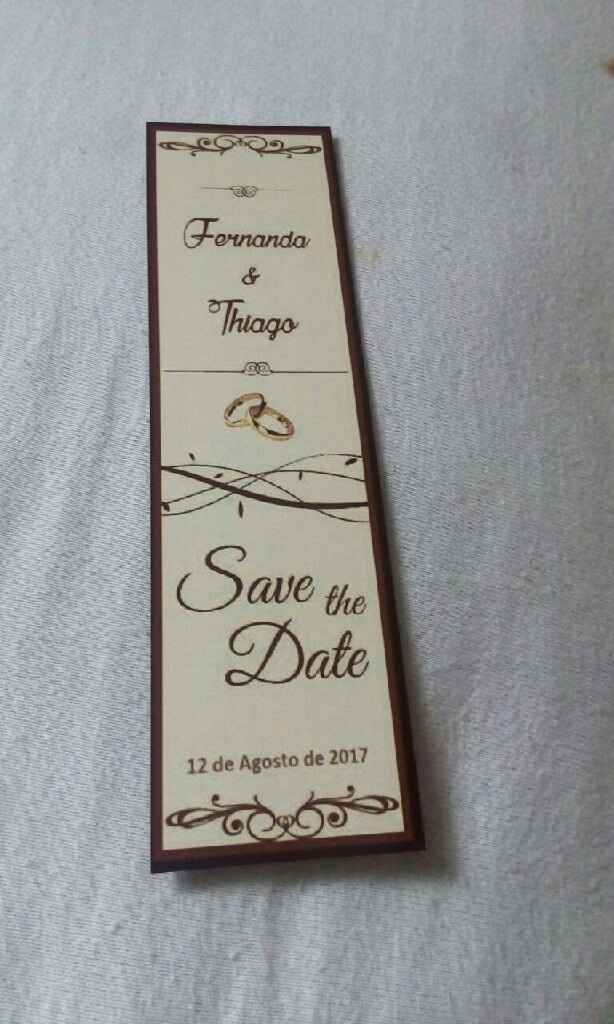 Meu save the date #vemver - 1